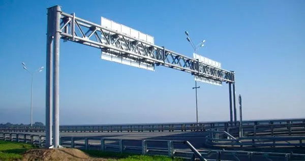 Рамные металлические опоры